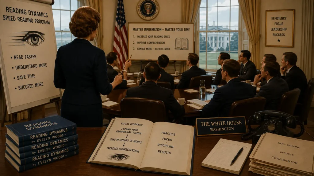 Speed Reading Geschichte - Evelyn Wood und Kennedy