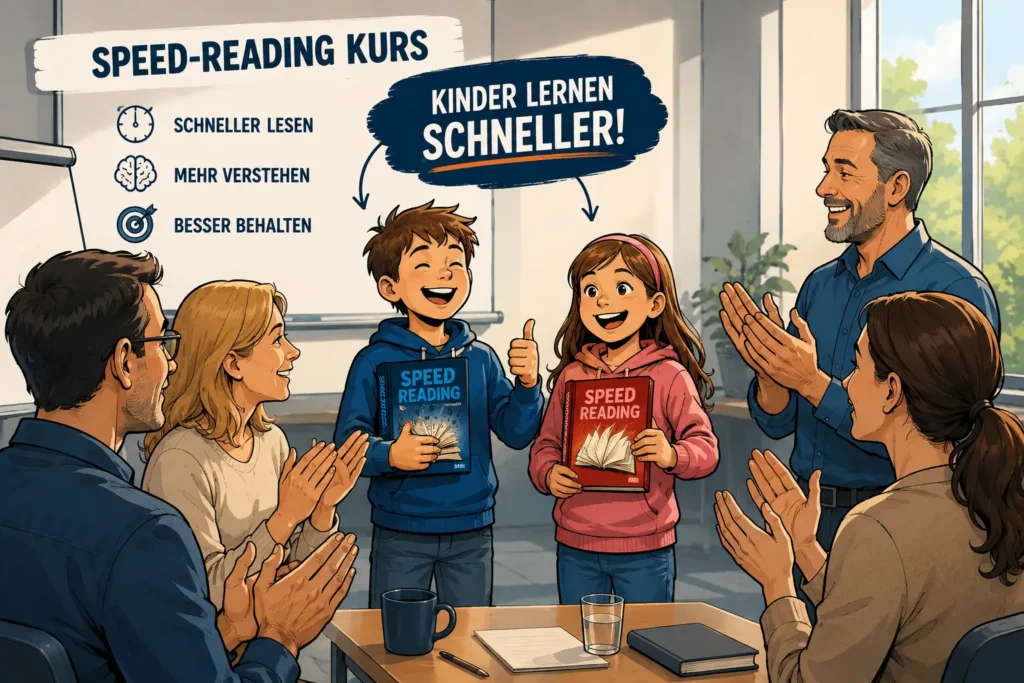 Speed-Reading lernen Kinder - Schnelllesen lernen Kinder - Kinder lernen schneller als Erwachsene
